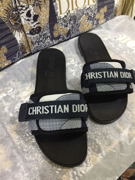 christian dior men's flip flops|Christian Dior slides on sale.